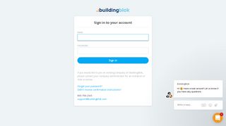 Sign In | BuildingBlok