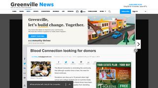 Blood Connection looking for donors - The Greenville News