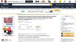 Blood Pressure Solution: How to lower your Blood Pressure without ...