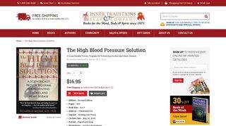 The High Blood Pressure Solution - Inner Traditions