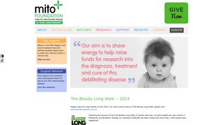 The Bloody Long Walk - Mito Foundation (Incorporated as AMDF)