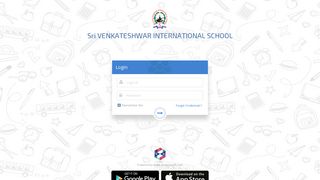 Login - sri venkateshwar international school