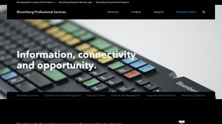 Bloomberg Professional Services | Bloomberg Finance L.P.