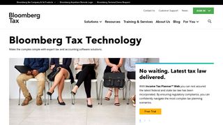 Bloomberg Tax Technology