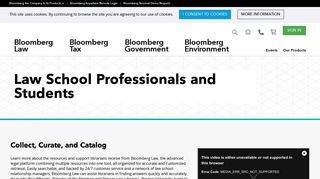 Law School Professionals and Students | Bloomberg Law