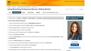 Getting Started - Using Bloomberg Professional Service - LibGuides at ...