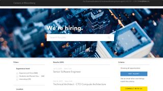 Search Jobs - Job Search | Bloomberg Careers