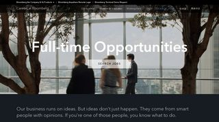 Full-time Opportunities | Bloomberg Careers