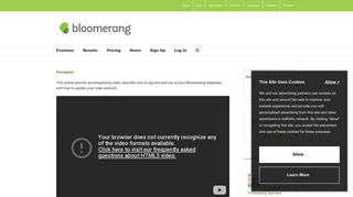 [VIDEO] Logging In and Out and Updating Your User - Bloomerang