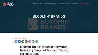 Bloomin' Brands Learning Management System Case Study