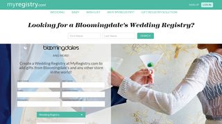 Bloomingdale's Wedding Registry | MyRegistry.com