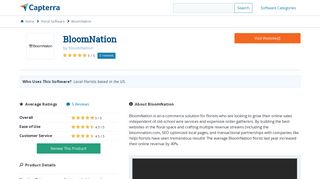 BloomNation Reviews and Pricing - 2019 - Capterra