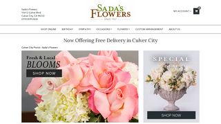 Culver City Florist | Flower Delivery by Sada's Flowers