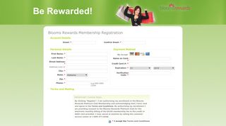 Enroll in Blooms Rewards | Be Rewarded!