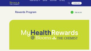 Rewards Program - Blooms The Chemist