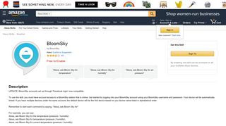 Amazon.com: BloomSky: Alexa Skills