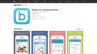 Bloomz: For Teachers & Schools on the App Store - iTunes - Apple