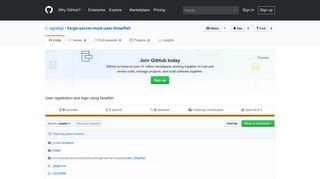 User registration and login using blowfish - GitHub