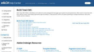 Total CMS | help.bloxcms.com
