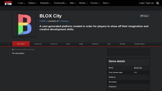 BLOX City (Game) - Giant Bomb
