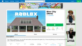 Blox City (New) - Roblox