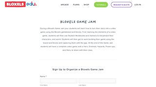 Game Jam — Bloxels