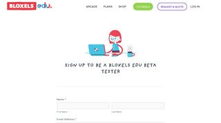 Beta Tester Sign Up — Bloxels