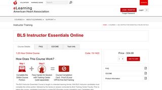 BLS Instructor Essentials Online | AHA eLearning