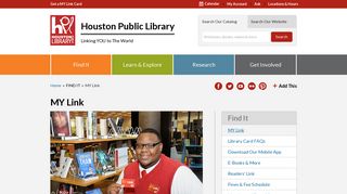 MY Link | Houston Public Library