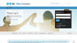 Blue Connect Member Login - Blue Cross and Blue Shield of North ...