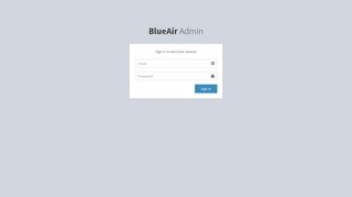 BlueAir | Log in