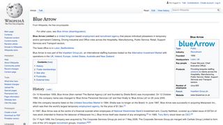 Blue Arrow - Wikipedia