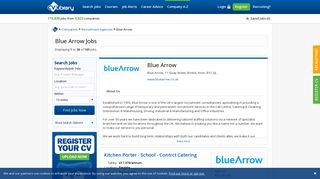 Latest Blue Arrow jobs - UK's leading independent job site - CV ...