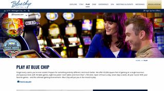 Casino & Gaming Near Chicago - Blue Chip Casino, Hotel & Spa