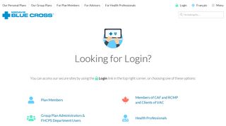 Login | Medavie Blue Cross