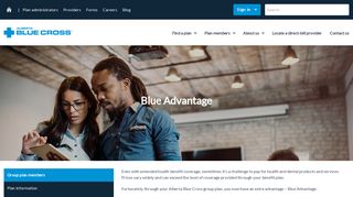 Alberta Blue Cross - Group plan members - Blue Advantage