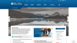 Blue Cross of Idaho Brokers Home Page
