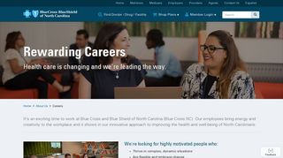 Careers | Blue Cross and Blue Shield of North Carolina