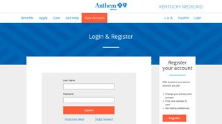 Login | Anthem BlueCross BlueShield - Kentucky Medicaid