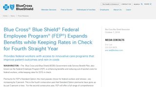 Blue Cross® Blue Shield® Federal Employee Program® (FEP ...