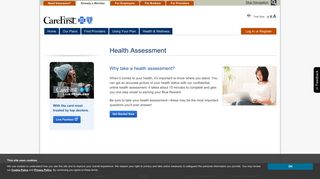 Blue Rewards Health Assessment | CareFirst BlueCross BlueShield