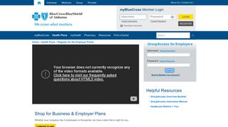 Register for the Employer Portal - Blue Cross and Blue Shield of ...