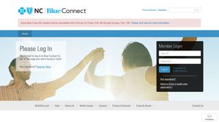 Blue Connect Member Login - Blue Cross and Blue Shield of North ...