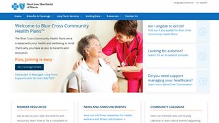 Blue Cross Community Health Plans | Blue Cross and Blue Shield of ...