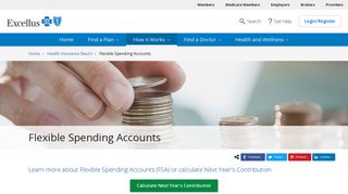 Flexible Spending Accounts | Excellus BlueCross BlueShield