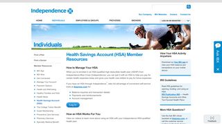 Health Savings Account (HSA) - Independence Blue Cross