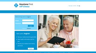 Log in - Member Portal - Keystone First VIP Choice