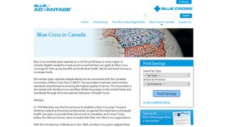 Blue Cross in Canada - Blue Advantage