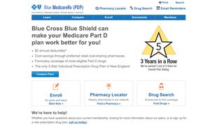 Medicare Part D Plans - Blue MedicareRx (PDP) Insurance Company