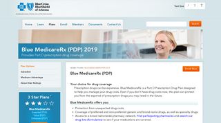 BCBSAZ Blue MedicareRx (PDP) for 2019 in Arizona